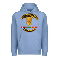 Colony Blue Womens Army Corps Vietnam Era Veteran Mother Day Gift Premium Hoodie - trangStudio