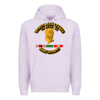 Lilac Womens Army Corps Vietnam Era Veteran Mother Day Gift Premium Hoodie - trangStudio