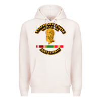 Pale Pink Womens Army Corps Vietnam Era Veteran Mother Day Gift Premium Hoodie - trangStudio