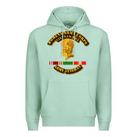 Seafoam Womens Army Corps Vietnam Era Veteran Mother Day Gift Premium Hoodie - trangStudio