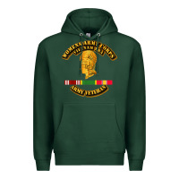Sports Green Womens Army Corps Vietnam Era Veteran Mother Day Gift Premium Hoodie - trangStudio