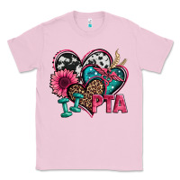 Bubblegum Pink pta physical therapy assistant hearts Classic Tee - Jasminsmagicworld