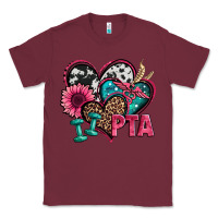 Burgundy pta physical therapy assistant hearts Classic Tee - Jasminsmagicworld