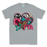 Heather Grey pta physical therapy assistant hearts Classic Tee - Jasminsmagicworld