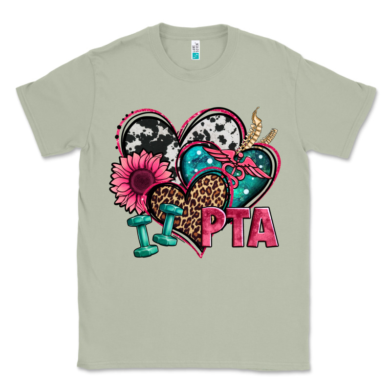 Pta Physical Therapy Assistant Hearts Classic Tee by Jasminsmagicworld | Teevron