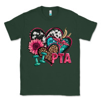 Sports Green pta physical therapy assistant hearts Classic Tee - Jasminsmagicworld