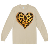 Mushroom gold glitter leopard heart Long Sleeve Tee - Jasminsmagicworld