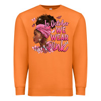 In October We Wear Pink Premium Sweatshirt | Teevron