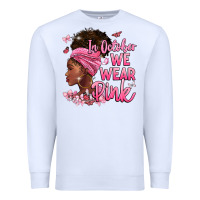 White in october we wear pink Premium Sweatshirt - BarkalooDesign
