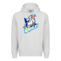 Dove Grey Quebec Rafales Premium Hoodie - PixelFlow