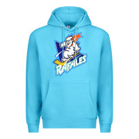 Ocean Blue Quebec Rafales Premium Hoodie - PixelFlow