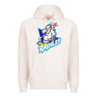 Pale Pink Quebec Rafales Premium Hoodie - PixelFlow