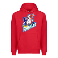 Red Quebec Rafales Premium Hoodie - PixelFlow