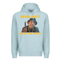 Blue Mist Gator Don'T Play No Shit! (2) Premium Hoodie - trangStudio