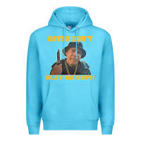 Ocean Blue Gator Don'T Play No Shit! (2) Premium Hoodie - trangStudio