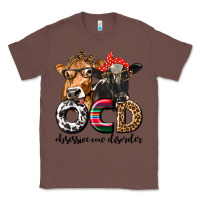 Chestnut OCD Obsessive Cow Disorder Classic Tee - texasbilliewilder