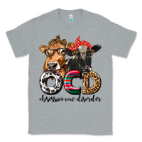 Heather Grey OCD Obsessive Cow Disorder Classic Tee - texasbilliewilder