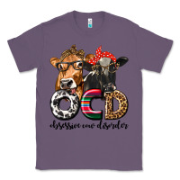 Lavender OCD Obsessive Cow Disorder Classic Tee - texasbilliewilder