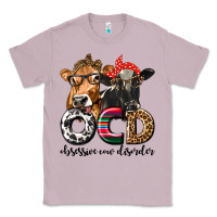 Lilac OCD Obsessive Cow Disorder Classic Tee - texasbilliewilder