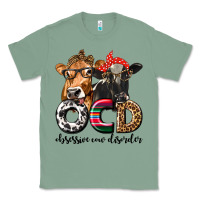 Sage OCD Obsessive Cow Disorder Classic Tee - texasbilliewilder