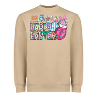 Mushroom happy easter nurse Heavyweight Sweatshirt - CowhideDigitalArt