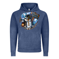 Vintage Denim hello winter Vintage Hoodie - CowGirlArtShop