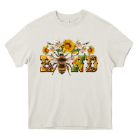 Cream bee kind Heavy Core Tee - Artiststas