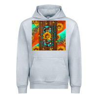 Heather Grey with god all things are possible Urban Hoodie - AdoDesignShop
