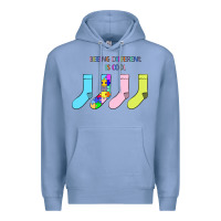 Colony Blue Titi Pretty Art Being Different Is Cool Premium Hoodie - CowhideDigitalArt