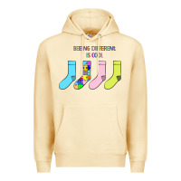 Pina Colada Titi Pretty Art Being Different Is Cool Premium Hoodie - CowhideDigitalArt