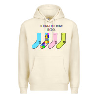 Sandshell Titi Pretty Art Being Different Is Cool Premium Hoodie - CowhideDigitalArt