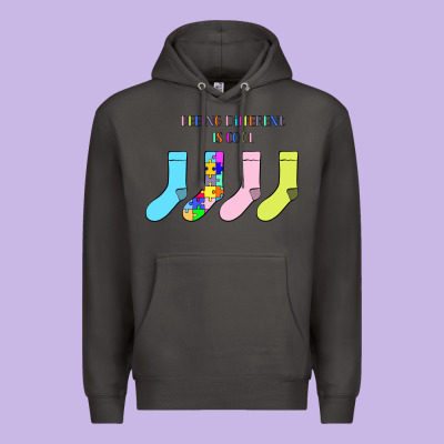 Titi Pretty Art Being Different Is Cool Premium Hoodie Designed By Cowhidedigitalart