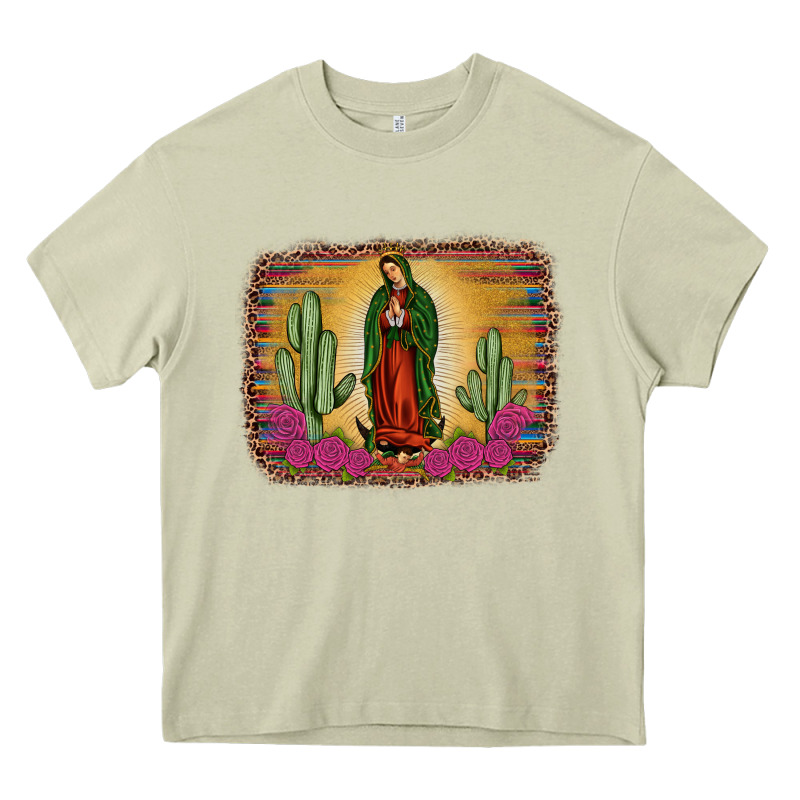 Western Our Lady Of Guadalupe Heavy Core Tee by JahusDesignShop | Teevron
