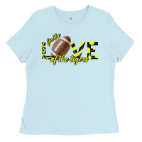 Baby Blue Love of the Tigers Ladies Tee - Bettercallsaul