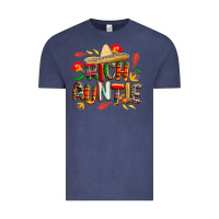Vintage Denim cinco de mayo rich auntie Vintage Tee - CowGirlArtShop