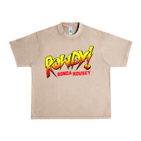 French Oak Ronda Rousey Merch Rowdy Ronda Rousey Shirt Urban Heavy Tee - InspiraDesign