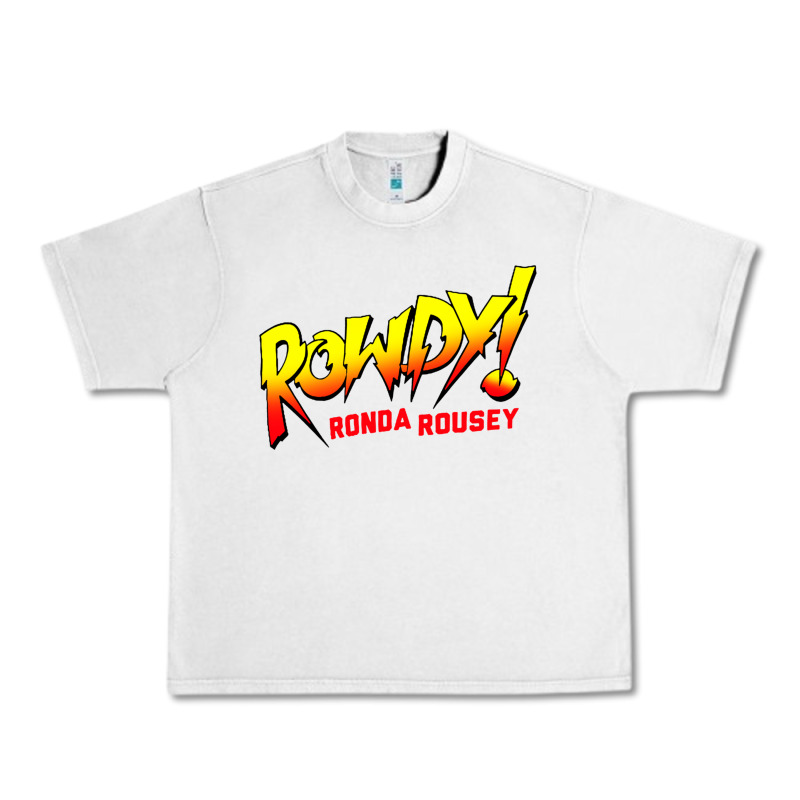 Ronda Rousey Merch Rowdy Ronda Rousey Shirt Urban Heavy Tee by InspiraDesign | Teevron