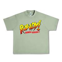 Oil Green Ronda Rousey Merch Rowdy Ronda Rousey Shirt Urban Heavy Tee - InspiraDesign