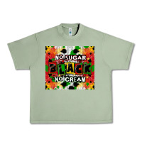 Oil Green no sugar no cream black tumbler Urban Heavy Tee - CowGirlArtShop