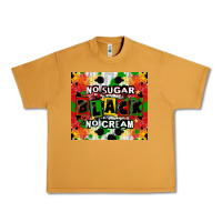 No Sugar No Cream Black Tumbler Urban Heavy Tee | Teevron