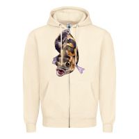 Sandshell Oscar Zipper Hoodie - LillyAllenDesigns