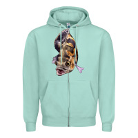 Seafoam Oscar Zipper Hoodie - LillyAllenDesigns