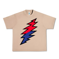 Lazy Lightning Bolt Urban Heavy Tee | Teevron