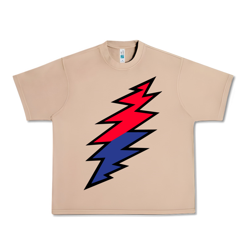 Lazy Lightning Bolt Urban Heavy Tee by InspiraDesign | Teevron