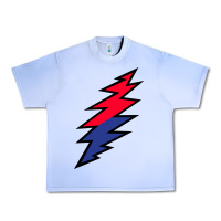 Grape Ice Lazy Lightning Bolt Urban Heavy Tee - InspiraDesign
