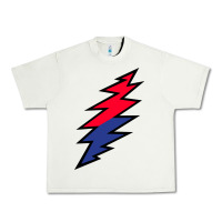Pistachio Lazy Lightning Bolt Urban Heavy Tee - InspiraDesign