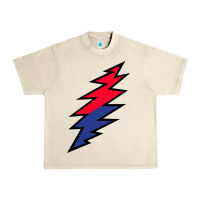 Sandshell Lazy Lightning Bolt Urban Heavy Tee - InspiraDesign