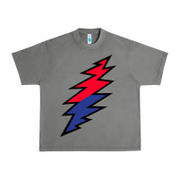 Tornado Lazy Lightning Bolt Urban Heavy Tee - InspiraDesign