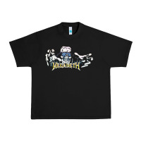 Black Megadeath caught Urban Heavy Tee - InspiraDesign