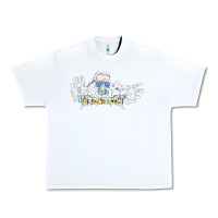 White Megadeath caught Urban Heavy Tee - InspiraDesign